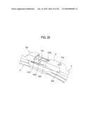 DEVICE FOR CONNECTING A FLAT WIPER BLADE TO WIPER ARMS diagram and image