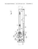 Withdrawing mechanism diagram and image