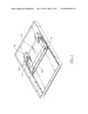 Hinge assembly and a frame for an electronic device with the hinge assembly diagram and image