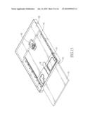 Hinge assembly and a frame for an electronic device with the hinge assembly diagram and image