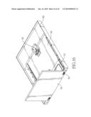 Hinge assembly and a frame for an electronic device with the hinge assembly diagram and image