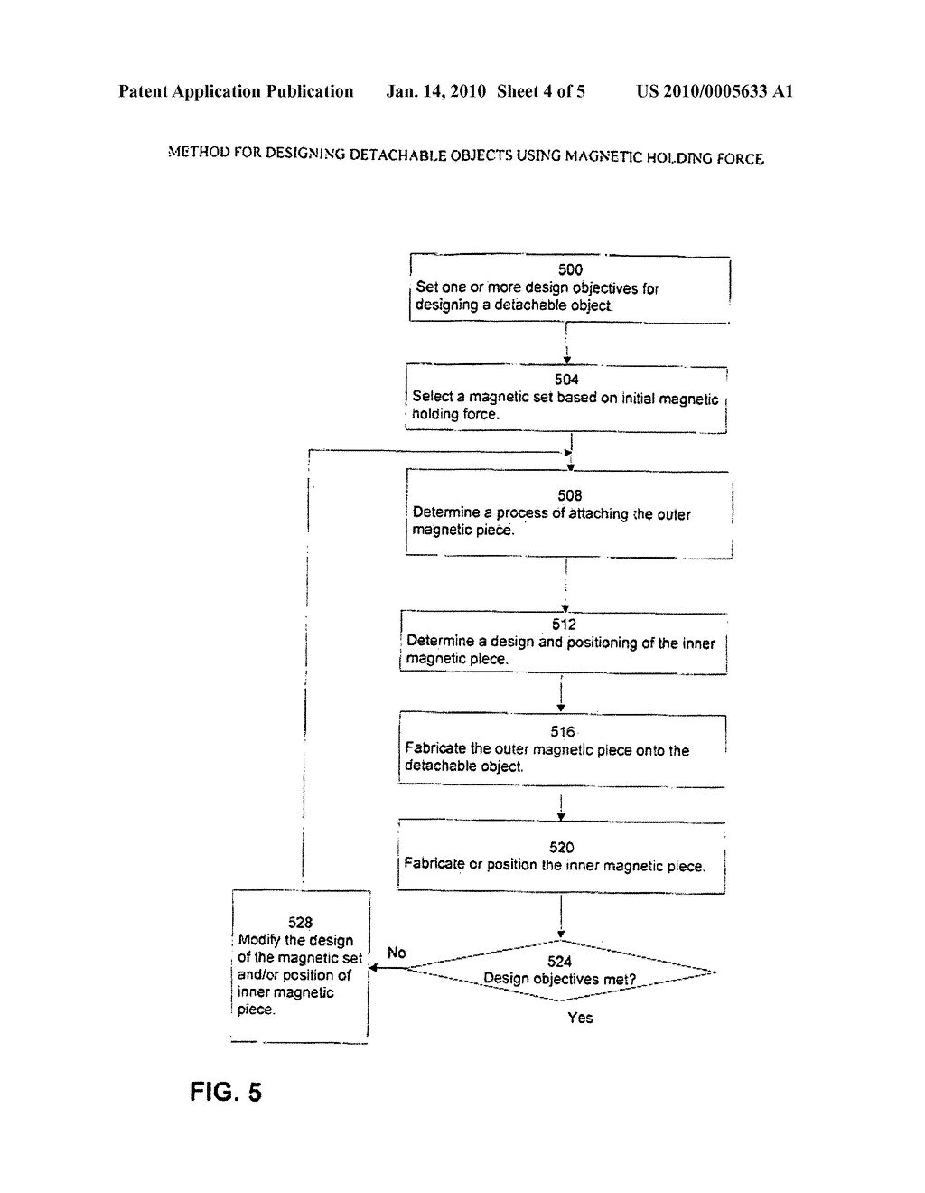 METHOD FOR DESIGNING DETACHABLE OBJECTS USING MAGNETIC HOLDING FORCE - diagram, schematic, and image 05