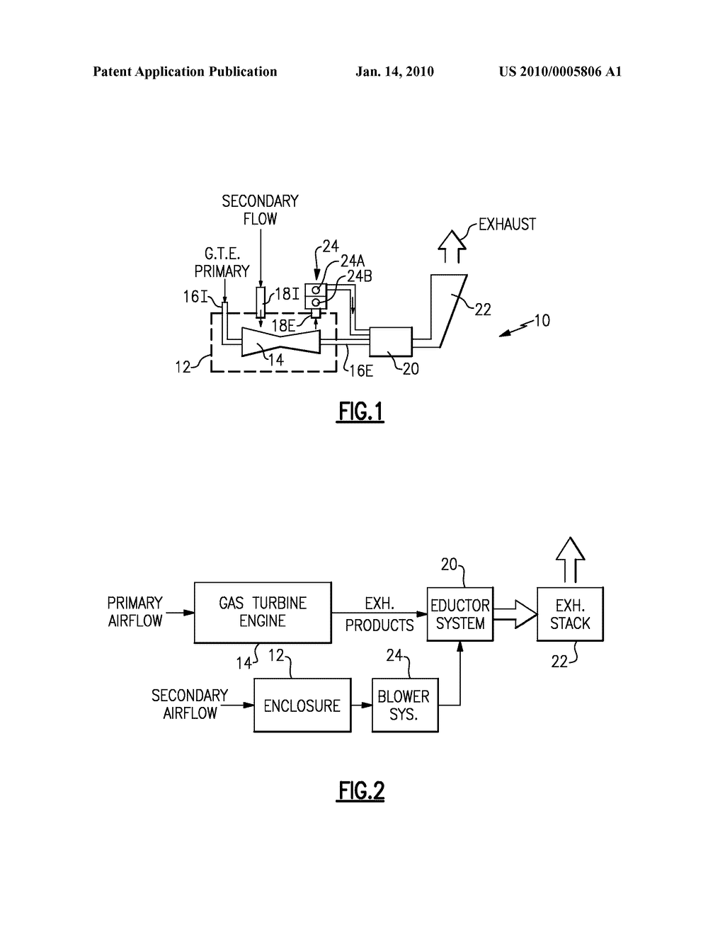 EDUCTOR SYSTEM FOR A GAS TURBINE ENGINE - diagram, schematic, and image 02