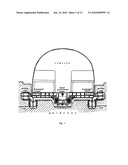 Amlev: Self-regulating type of Maglev high speed ground transportation based on permanent magnets and steel cores diagram and image