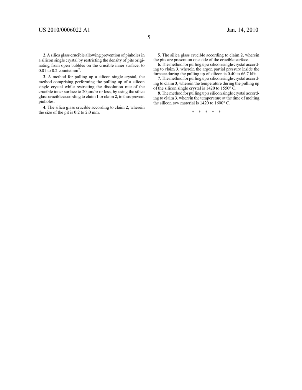 SILICA GLASS CRUCIBLE AND METHOD FOR PULLING UP SILICON SINGLE CRYSTAL USING THE SAME - diagram, schematic, and image 09