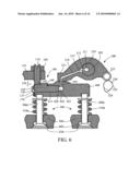 Engine braking apparatus with mechanical linkage and lash adjustment diagram and image