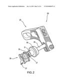 Drop-away arrow rest diagram and image