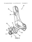 Drop-away arrow rest diagram and image