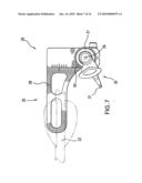 Drop-away arrow rest diagram and image