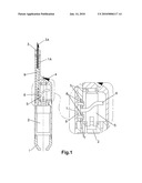 MACHINE FOR STYLING HAIR IN THE FORM OF LONG LOCKS OF HAIR ENTWINED IN DREADLOCKS diagram and image