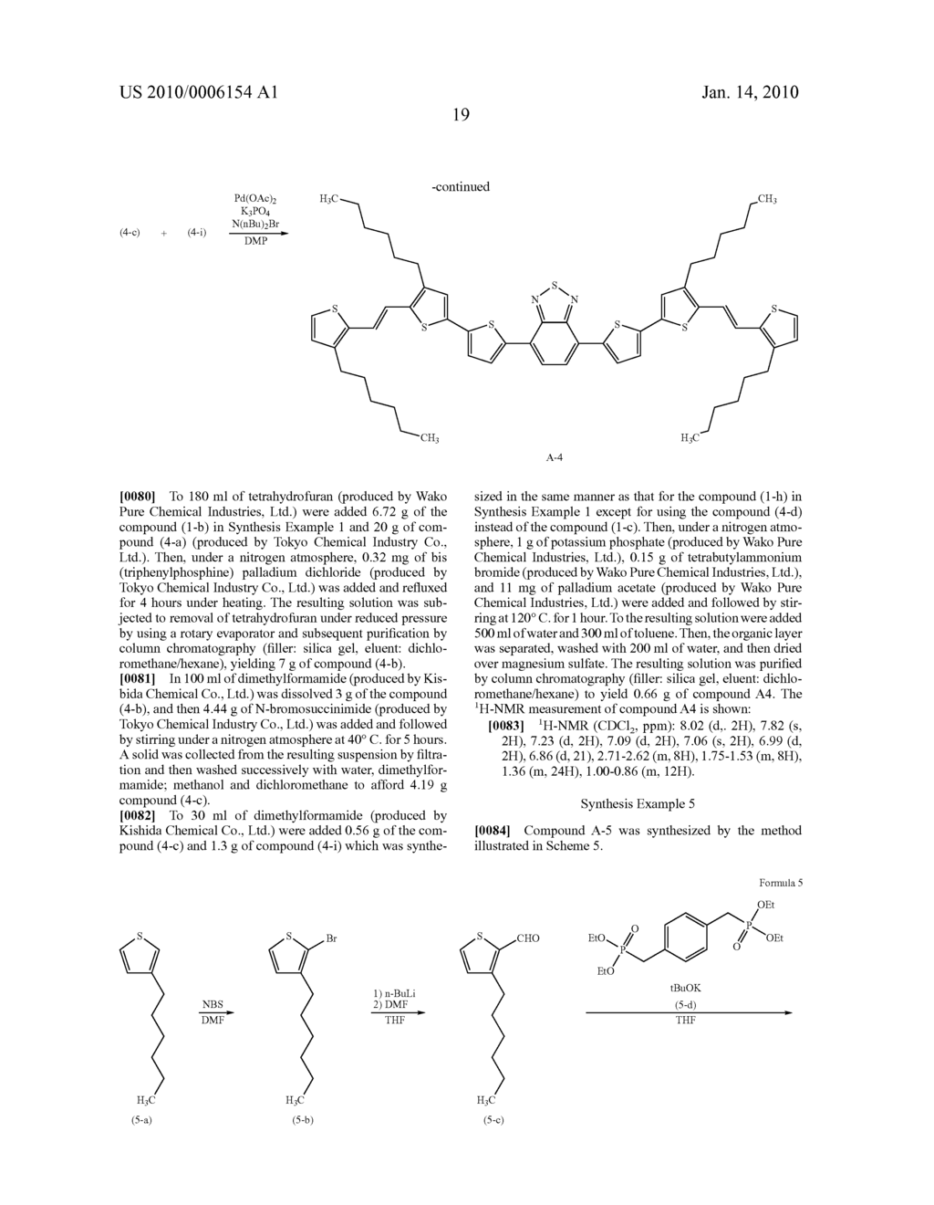 ELECTRON DONATING ORGANIC MATERIAL FOR PHOTOVOLTAIC DEVICES, MATERIAL FOR PHOTOVOLTAIC DEVICES, AND PHOTOVOLTAIC DEVICE - diagram, schematic, and image 21