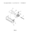 Control device for slat blinds diagram and image