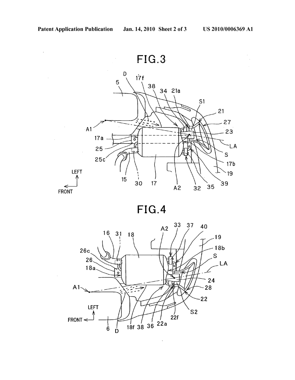 Vehicle exhaust device - diagram, schematic, and image 03