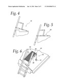 COLLAPSIBLE PLATFORM ASSEMBLY FOR AN EXTENSION LADDER diagram and image