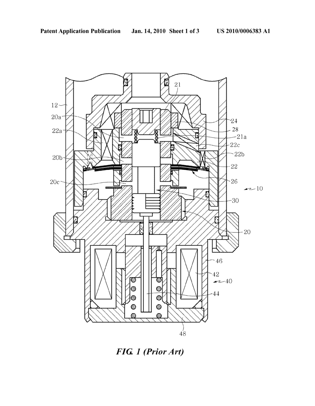 DAMPING FORCE VARIABLE VALVE AND SHOCK ABSORBER INCLUDING THE SAME - diagram, schematic, and image 02