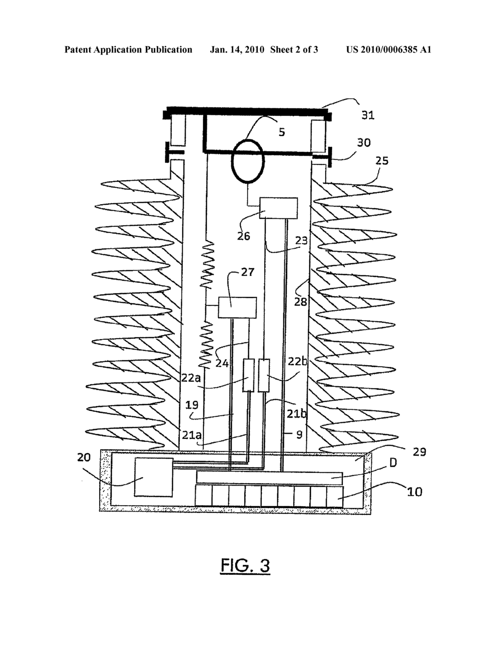 ELECTRICAL EQUIPMENT ARRANGED IN THE ROOF OF AN ELECTRICALLY DRIVEN RAILWAY VEHICLE - diagram, schematic, and image 03