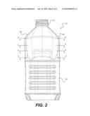 Plastic Container Possessing Improved Top Load Strength and Grippability diagram and image