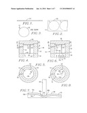 REVERSE ACTING RUPTURE DISC WITH LASER-DEFINED ELECTROPOLISHED LINE OF WEAKNESS AND METHOD OF FORMING THE LINE OF WEAKNESS diagram and image