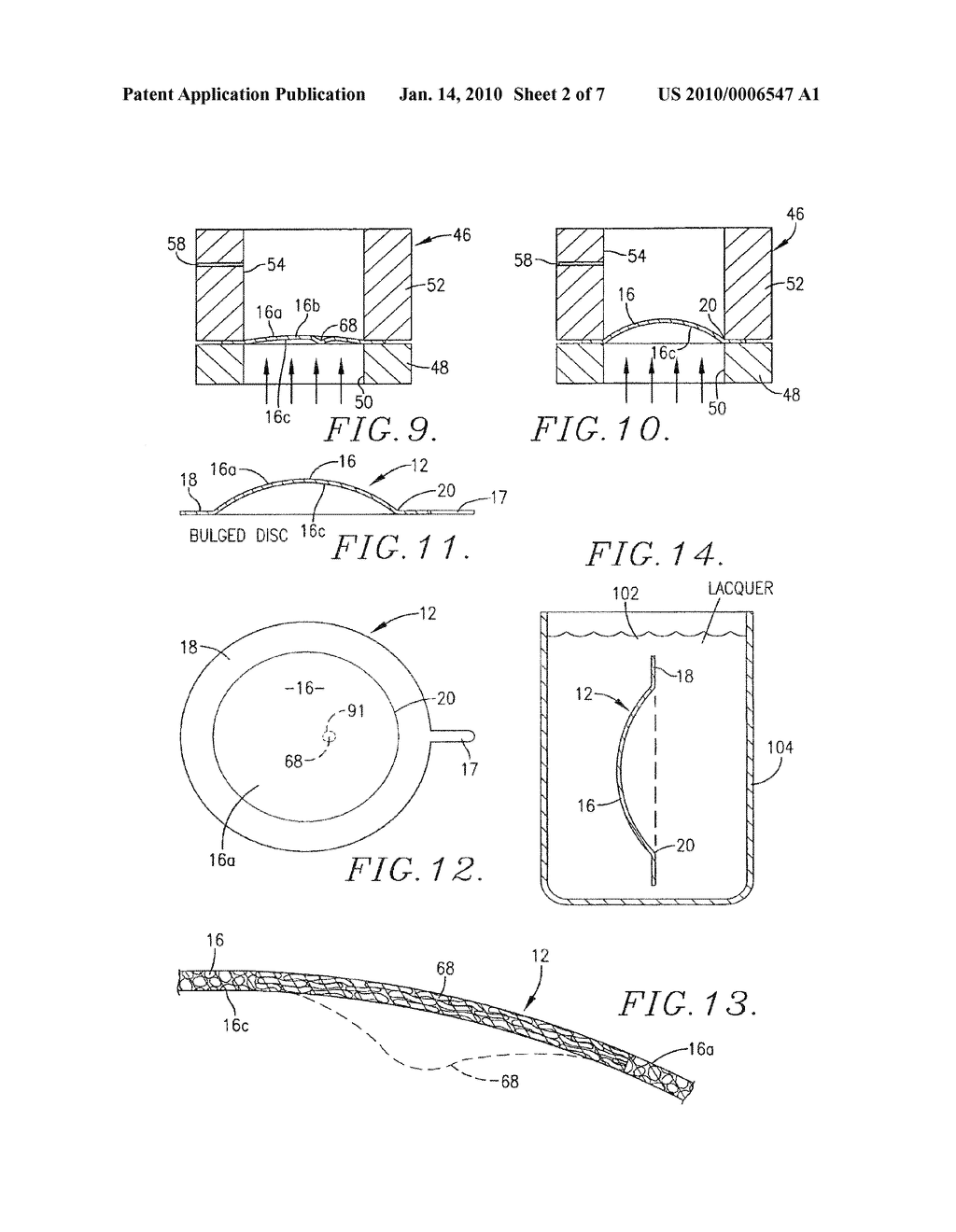 REVERSE ACTING RUPTURE DISC WITH LASER-DEFINED ELECTROPOLISHED LINE OF WEAKNESS AND METHOD OF FORMING THE LINE OF WEAKNESS - diagram, schematic, and image 03