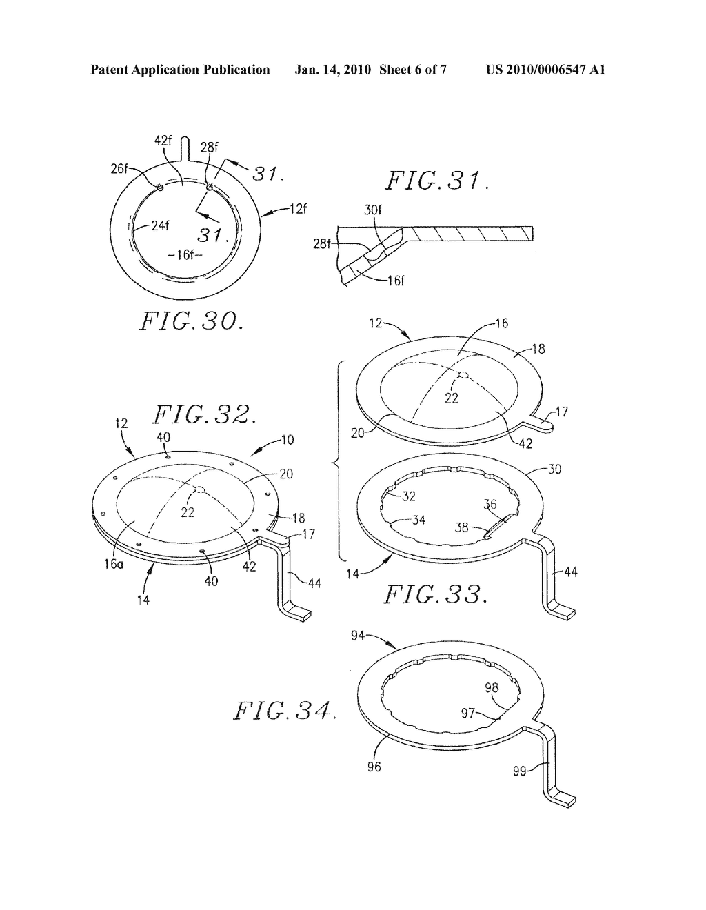 REVERSE ACTING RUPTURE DISC WITH LASER-DEFINED ELECTROPOLISHED LINE OF WEAKNESS AND METHOD OF FORMING THE LINE OF WEAKNESS - diagram, schematic, and image 07