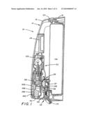 APPARATUS FOR HANDS-FREE DISPENSING OF A MEASURED QUANTITY OF MATERIAL diagram and image