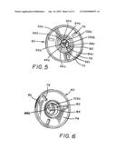 APPARATUS FOR HANDS-FREE DISPENSING OF A MEASURED QUANTITY OF MATERIAL diagram and image