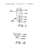 APPARATUS FOR HANDS-FREE DISPENSING OF A MEASURED QUANTITY OF MATERIAL diagram and image