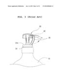 PUMPING DEVICE WITH COLLAPSIBLE NOZZLE diagram and image