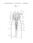 PUMPING DEVICE WITH COLLAPSIBLE NOZZLE diagram and image