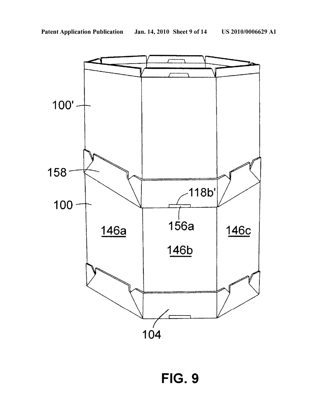 TWO-PIECE CONTAINER ASSEMBLY AND METHODS OF MAKING THE SAME - diagram, schematic, and image 10