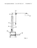 Height Positioning Device for a Presentation Device diagram and image