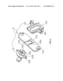 Connection device for connecting bag to bicycle saddle diagram and image