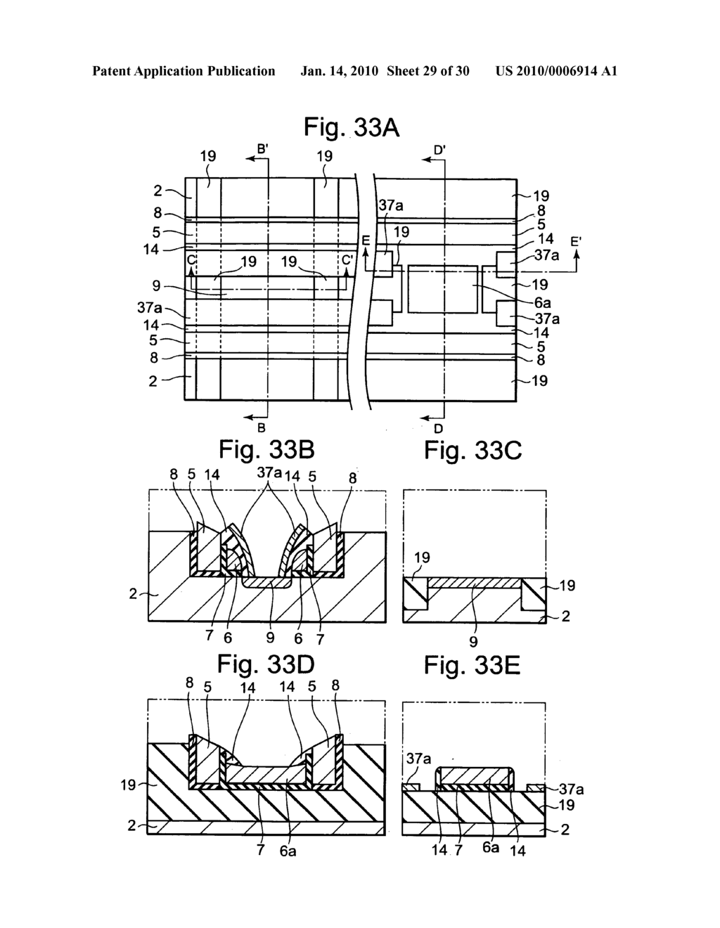 Nonvolatile semiconductor memory device, and method for manufacturing nonvolatile semiconductor memory device - diagram, schematic, and image 30