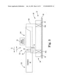 CONCRETE BLOCK MACHINE HAVING A CONTROLLABLE CUTOFF BAR diagram and image