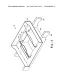 CONCRETE BLOCK MACHINE HAVING A CONTROLLABLE CUTOFF BAR diagram and image