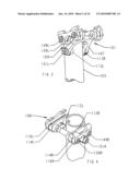 lightweight Three-Link Cycle Seat Clamp diagram and image