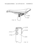 lightweight Three-Link Cycle Seat Clamp diagram and image