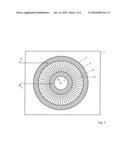 WAVEGUIDE COMPONENTS ON THE BASIS OF ACOUSTIC SURFACE WAVES, AND THEIR USE diagram and image