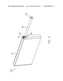 Supporting device and a portable electronic device diagram and image