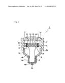 LIGHT EMITTING DEVICE AND METHOD FOR PRODUCING THE LIGHT EMITTING DEVICE diagram and image