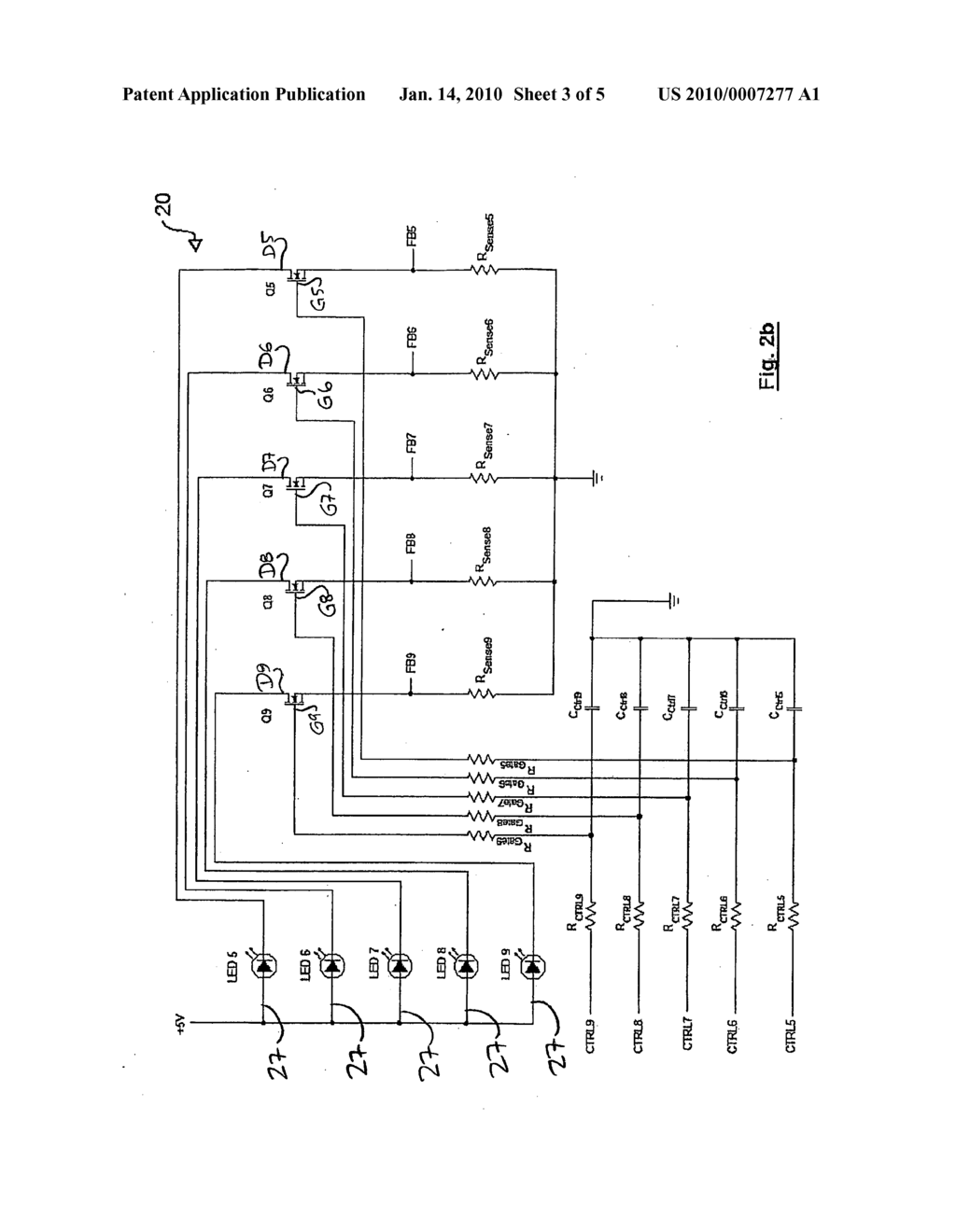 Power supply system and method for automotive led lighting systems - diagram, schematic, and image 04