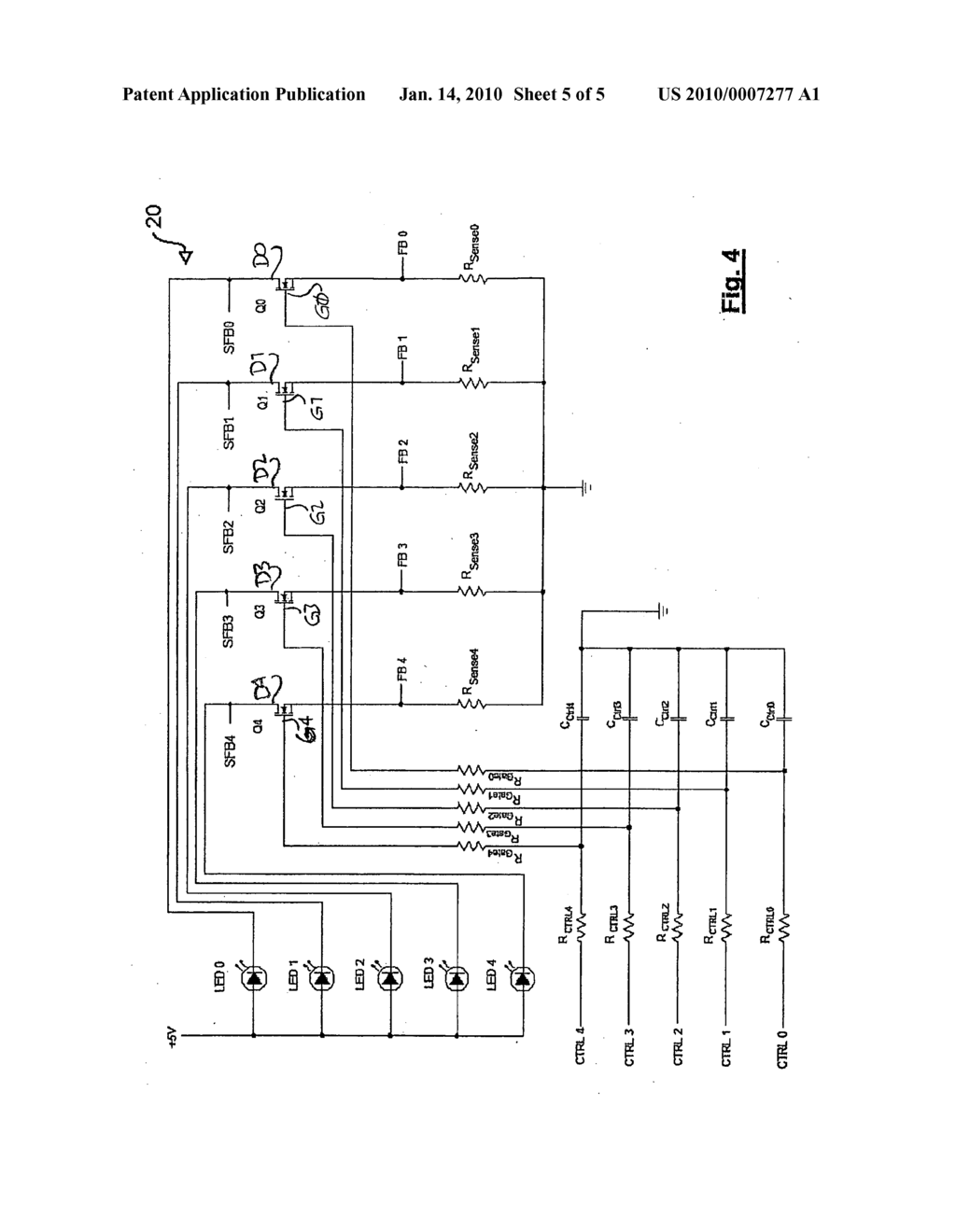 Power supply system and method for automotive led lighting systems - diagram, schematic, and image 06