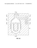 MEMS relay with a flux path that is decoupled from an electrical path through the switch and a suspension structure that is independent of the core structure and a method of forming the same diagram and image