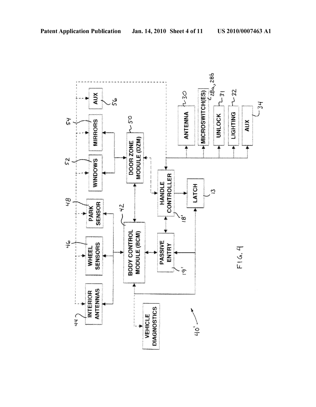 VEHICLE HANDLE WITH CONTROL CIRCUITRY - diagram, schematic, and image 05