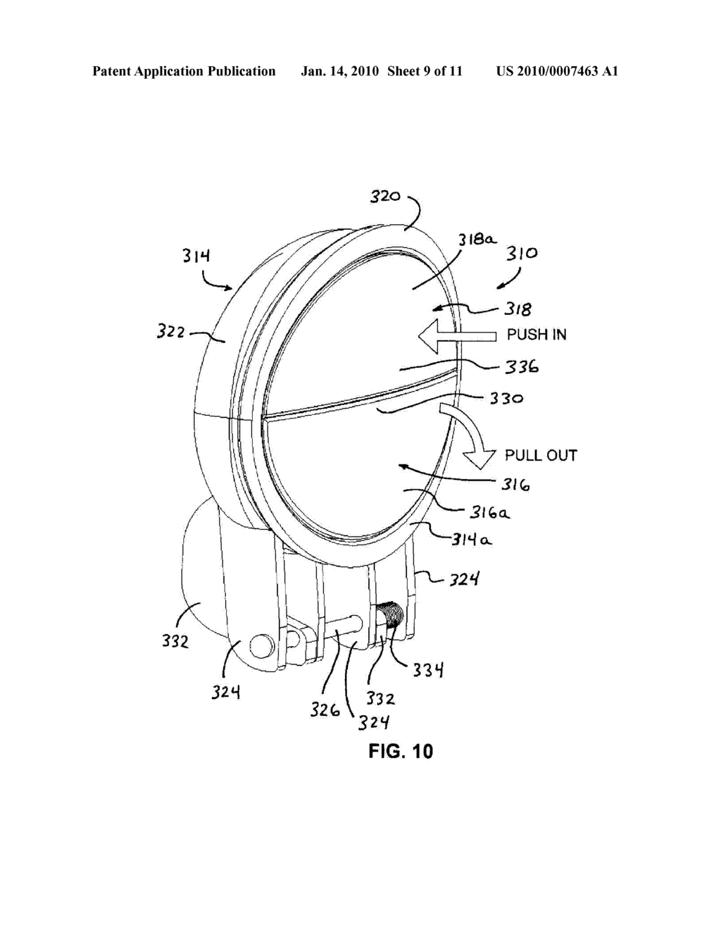 VEHICLE HANDLE WITH CONTROL CIRCUITRY - diagram, schematic, and image 10