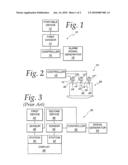 Security system for portable device with arming feature diagram and image