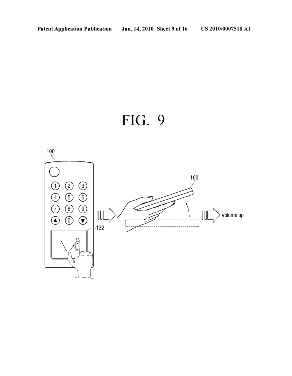 INPUT APPARATUS USING MOTIONS AND USER MANIPULATIONS AND INPUT METHOD APPLIED TO SUCH INPUT APPARATUS - diagram, schematic, and image 10