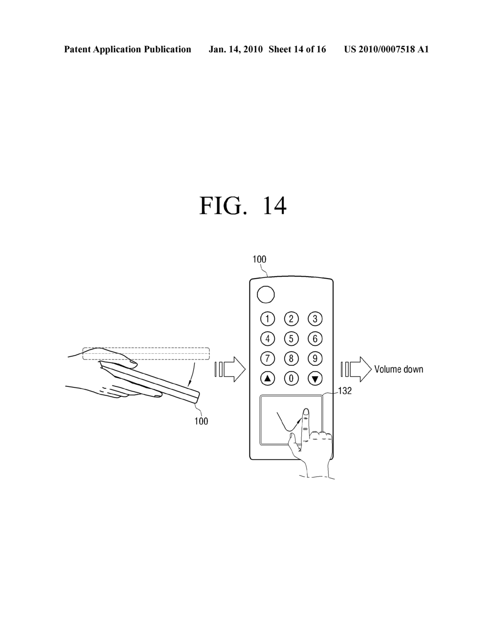 INPUT APPARATUS USING MOTIONS AND USER MANIPULATIONS AND INPUT METHOD APPLIED TO SUCH INPUT APPARATUS - diagram, schematic, and image 15