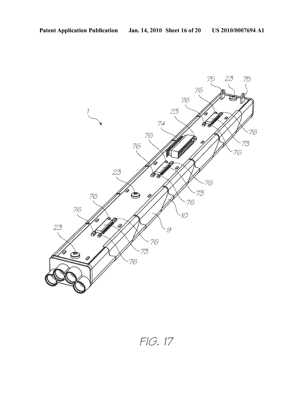 Inkjet Printhead Assembly Having Printhead Modules With Nested Ends - diagram, schematic, and image 17