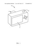 IMAGE CAPTURING DEVICE CAPABLE OF AUTOMATICALLY MAGNIFYING FACE PORTION IN IMAGE AND MAGNIFYING METHOD THEREOF diagram and image